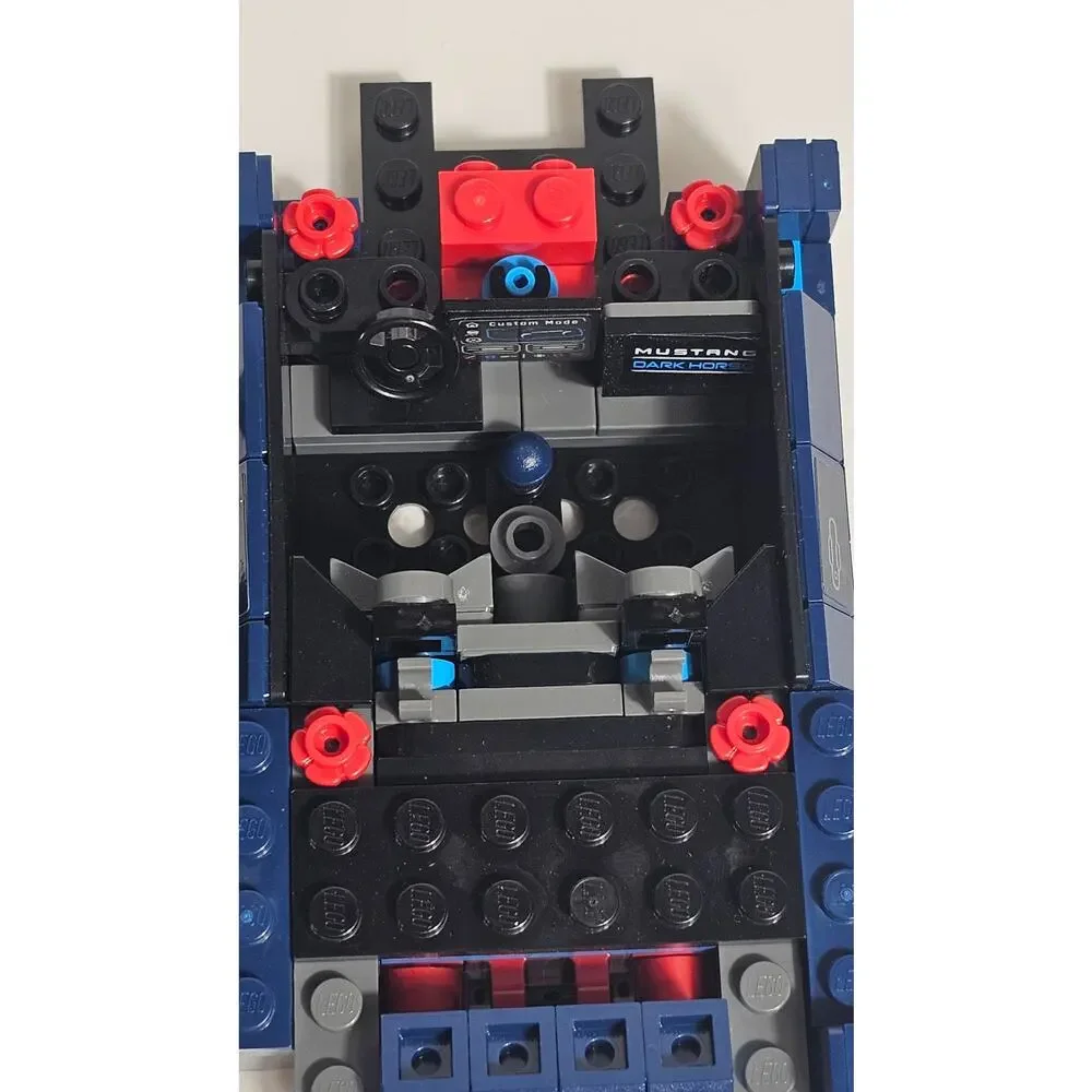LEGO Speed Champions 76920 Ford Mustang Dark Horse Incomplete Parts Project Set